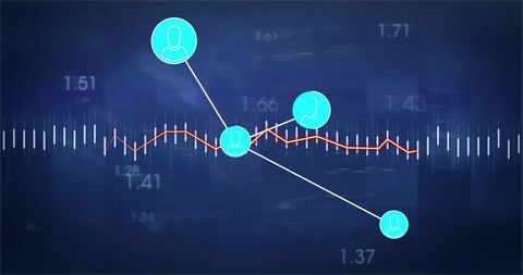 digital data processing over network of global connections - Download Free Stock Images Pikwizard.com