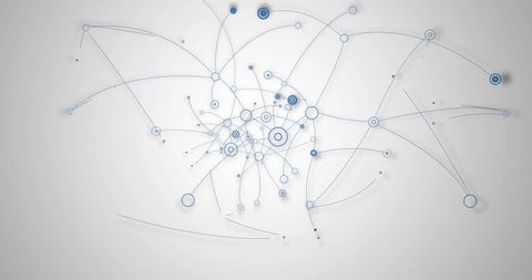 Conceptual Visualization of Global Network Connections - Download Free Stock Images Pikwizard.com