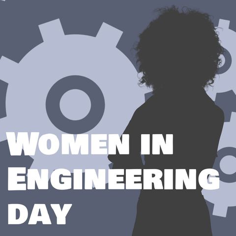 women in engineering day campaign artwork - Download Free Stock Templates Pikwizard.com