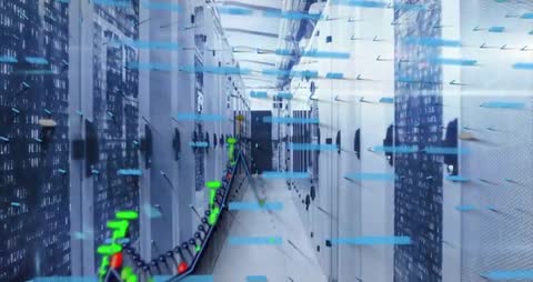 Data Streams and Digital Analytics in Modern Server Room Visualization