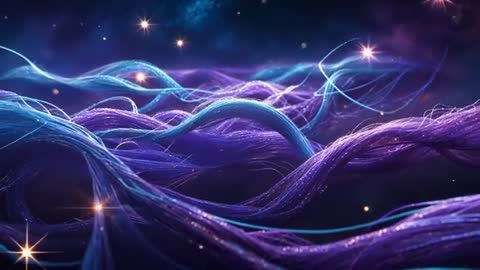 Futuristic Neural Networks Abstract in Cosmic Space