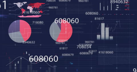 Animated Visual Data Processing and Statistics Analysis