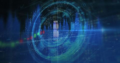 Virtual Bitcoin Symbol with Data Analytics Concepts - Download Free Stock Images Pikwizard.com