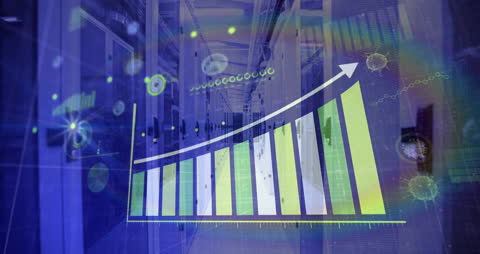 Digital Growth Animation in a Data Center Environment