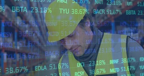 Warehouse Efficiency Through Real-time Financial Data Analysis - Download Free Stock Images Pikwizard.com