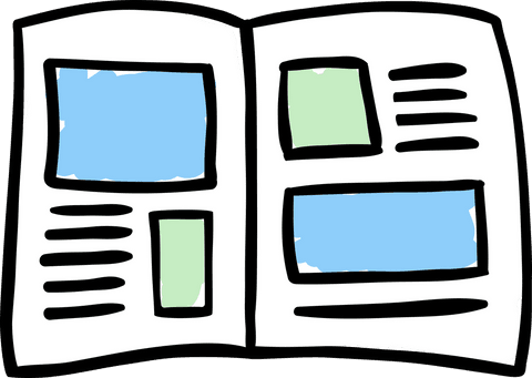 Illustrated Book on Transparent Background for Education Themes - Download Free Stock Videos Pikwizard.com