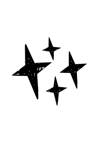 flat design four-pointed sparkle icons on transparent background - Download Free Stock Videos Pikwizard.com