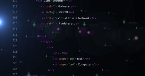 Abstract Cybersecurity Interface with Global Connection Symbols - Download Free Stock Images Pikwizard.com