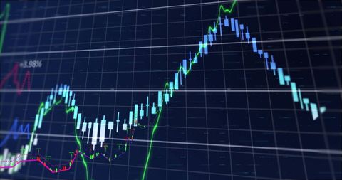 Dynamic Stock Market Graph Showing Investment Trends - Download Free Stock Images Pikwizard.com