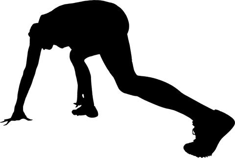Silhouette of Male Runner Transparent Background - Download Free Stock Videos Pikwizard.com