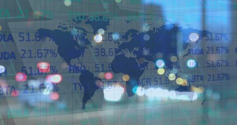 Global Financial Data Visualization and Digital Networking