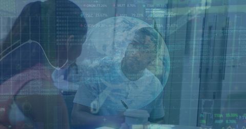 colleagues analyzing global stock market trends - Download Free Stock Images Pikwizard.com