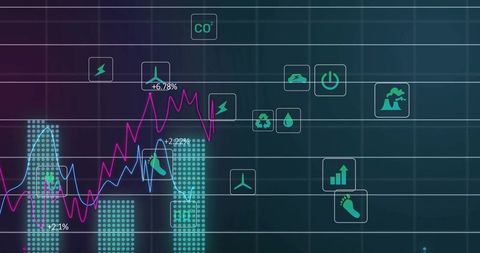 Eco-Friendly Technology Dashboard with Analytical Energy Data Visualization
