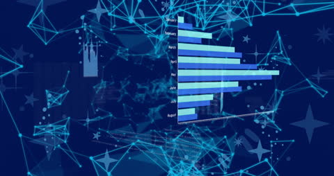 Digital Data Processing with Network Connections and Graphs