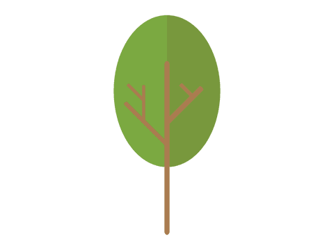 transparent green tree icon for ecology and nature themes - Download Free Stock Videos Pikwizard.com