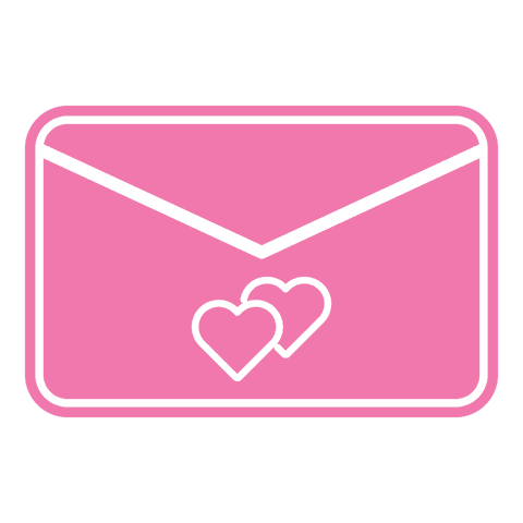 Pink Envelope with Hearts on Transparent Background for Valentine's Day - Download Free Stock Videos Pikwizard.com