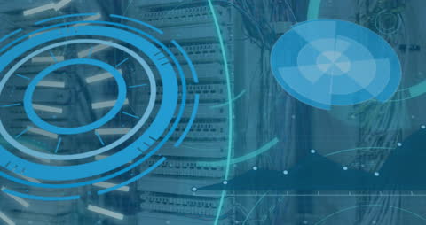 5G Technology Scanning Over Server Room