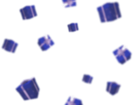 floating blue gift boxes on transparent background for celebrations - Download Free Stock Videos Pikwizard.com