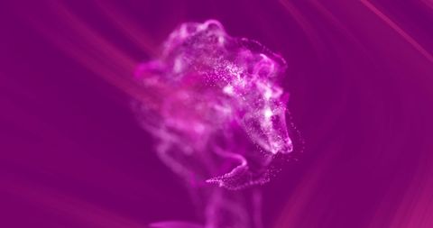 Purple Smoke with Glowing Waves and Halo Effect - Download Free Stock Images Pikwizard.com