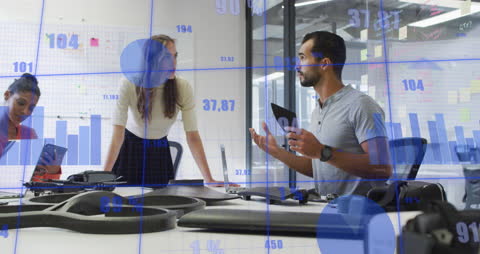 Team Collaboration Over Digital Data and Statistics