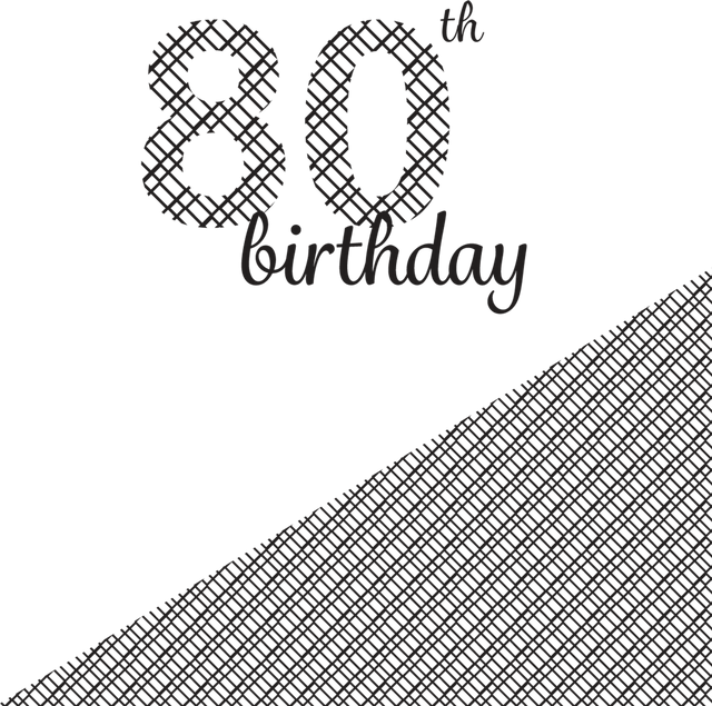 Eighty Birthday Vector Transparent Background - Download Free Stock Videos Pikwizard.com