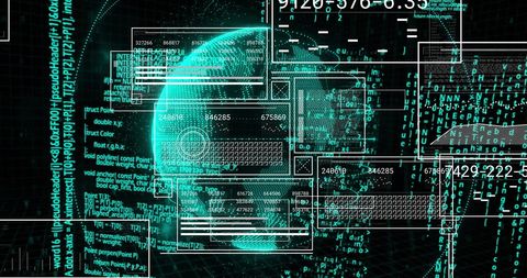 Futuristic Digital Earth with Data and Holograms - Download Free Stock Images Pikwizard.com