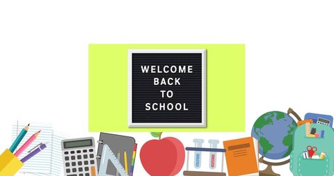 Welcome back to school with classroom supplies and tools