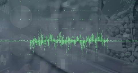 Digital Finance with Data Visualization Overlay