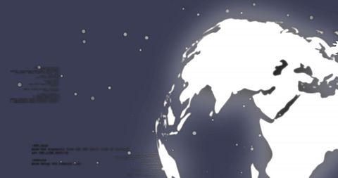 Digital Connectivity Concept with Glowing Spinning Globe - Download Free Stock Images Pikwizard.com