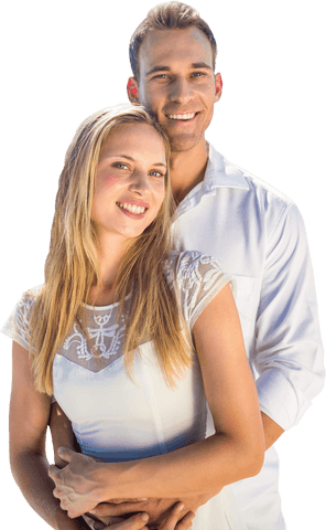 transparent couple embracing celebrating love and togetherness - Download Free Stock Videos Pikwizard.com