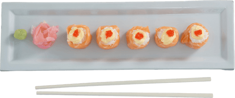 Transparent Sushi Platter with Rolls and Chopsticks - Download Free Stock Videos Pikwizard.com