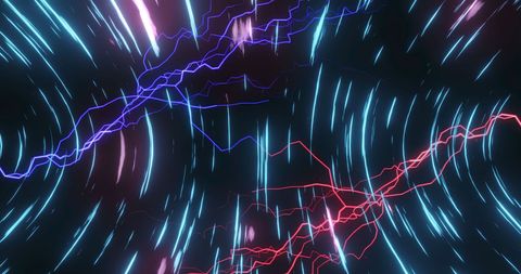 Dynamic Energy Waves and Light Streaks Display - Download Free Stock Images Pikwizard.com