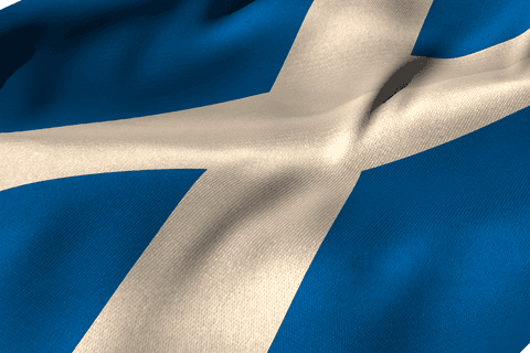 transparent scotland flag waving with copy space - Download Free Stock Videos Pikwizard.com