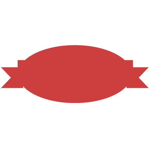 Blank Red Badge with Banner on Transparent Background - Download Free Stock Videos Pikwizard.com