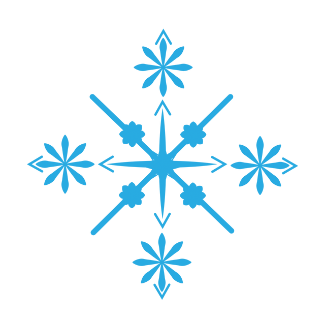 Transparent Delicate Blue Snowflake Icon for Winter Designs - Download Free Stock Videos Pikwizard.com