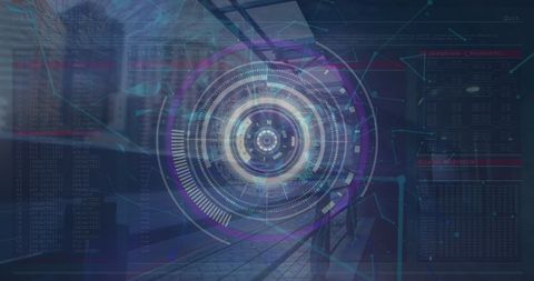 Digital Network Interface and Online Security Concept Art - Download Free Stock Images Pikwizard.com
