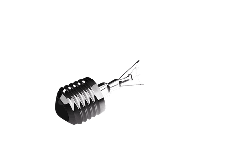 vector render light bulb without glass transparent background - Download Free Stock Videos Pikwizard.com