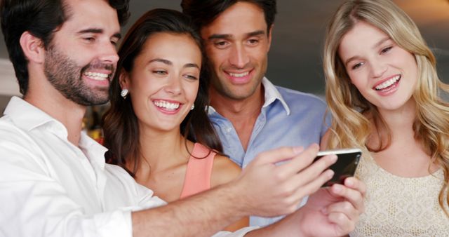 Group of Happy Friends Taking Selfie with Smartphone - Download Free Stock Images Pikwizard.com