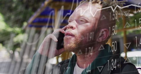 Businessman Engaged in Stocks Analysis on Smartphone - Download Free Stock Images Pikwizard.com