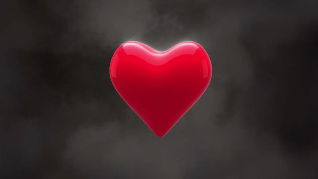 Perfect for Valentine's Day messages, romantic greeting cards, and love-themed social media posts. This animation symbolizes love, passion, and emotion with its vibrant red color and dynamic movement.