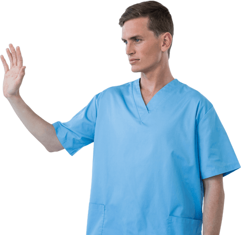 Transparent Surgical Professional Touching Digital Interface - Download Free Stock Videos Pikwizard.com