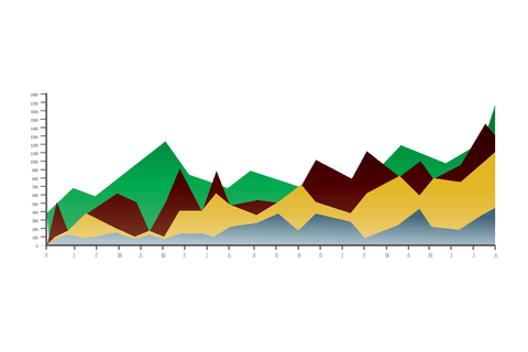 colorful transparent statistics chart illustration - Download Free Stock Videos Pikwizard.com