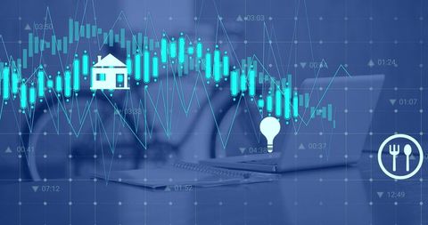 Digital Financial Analysis in Modern Office - Download Free Stock Images Pikwizard.com
