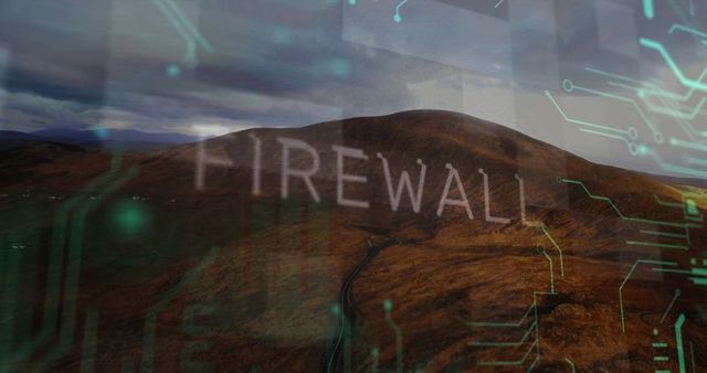 Firewall technology in nature: cyber network concept