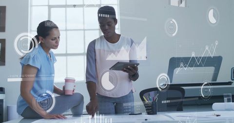 Digital Analytics Discussion in Office Environment