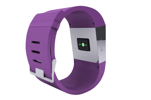 Purple Smartwatch with Digital Display on Transparent Background - Download Free Stock Videos Pikwizard.com