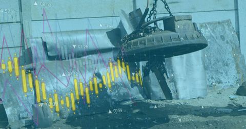 industrial recycling strategy and data analysis concept - Download Free Stock Images Pikwizard.com