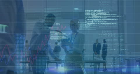 Digital Analysis of Diverse Professionals with Data Overlay