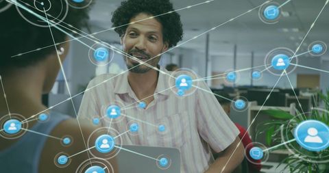 Digital communication and networking in modern office