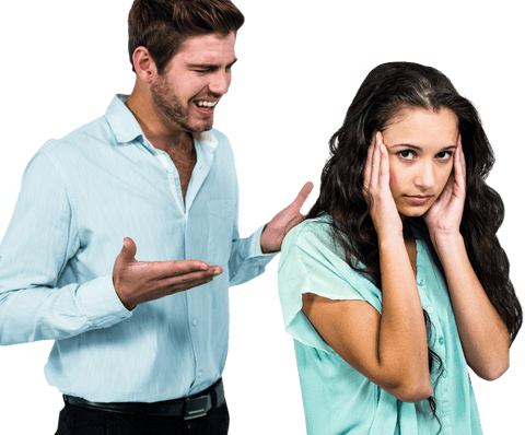 Transparent Emotionally-Charged Conflict Between a Couple - Download Free Stock Videos Pikwizard.com